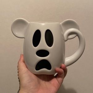 Rare Disney Parks 2018 Halloween Mickey Mouse Ghost Boo To You Coffee Mug